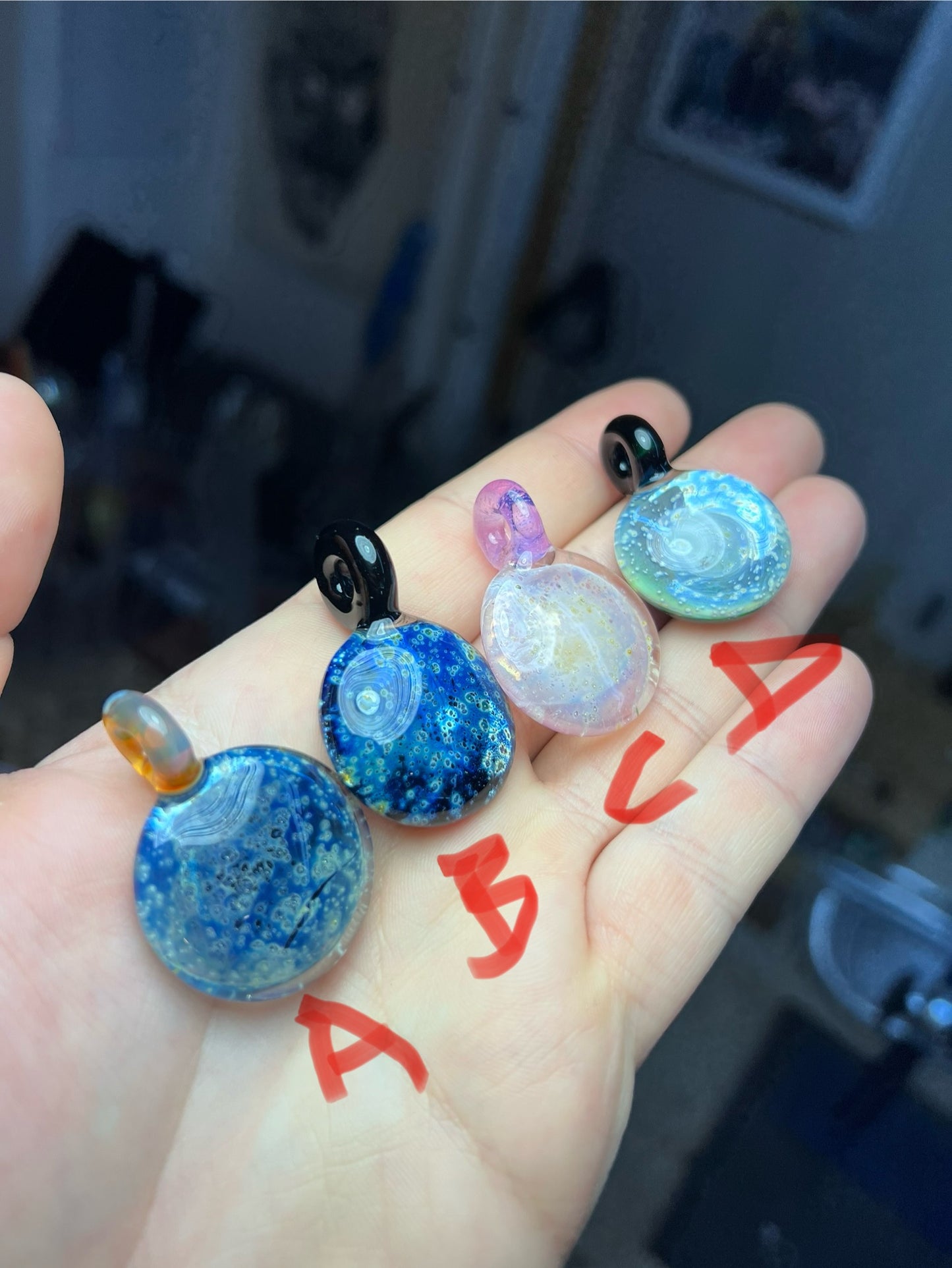 Space Pendants!